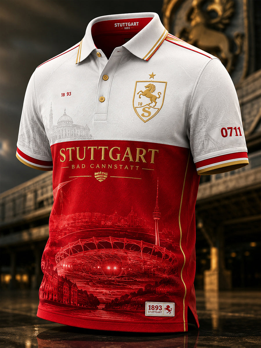 Herren Vfb Stuttgart Kurzarm Shirt