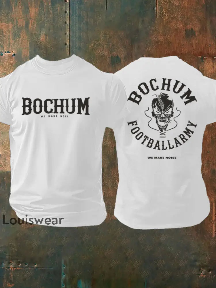 Herren Bochum Wir machen Lärm T-Shirt Weiß / S