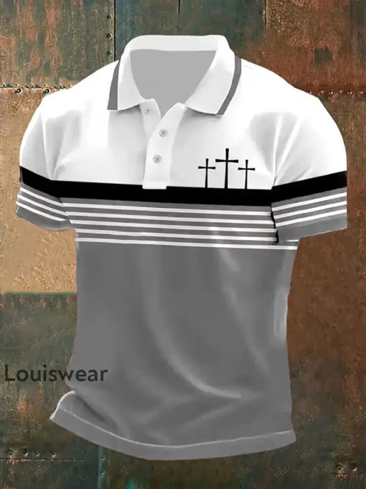 Kurzarm-Polos hirt für Männer Grau / S