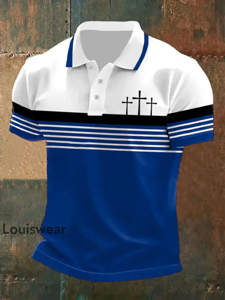 Kurzarm-Polos hirt für Männer Marineblau / S