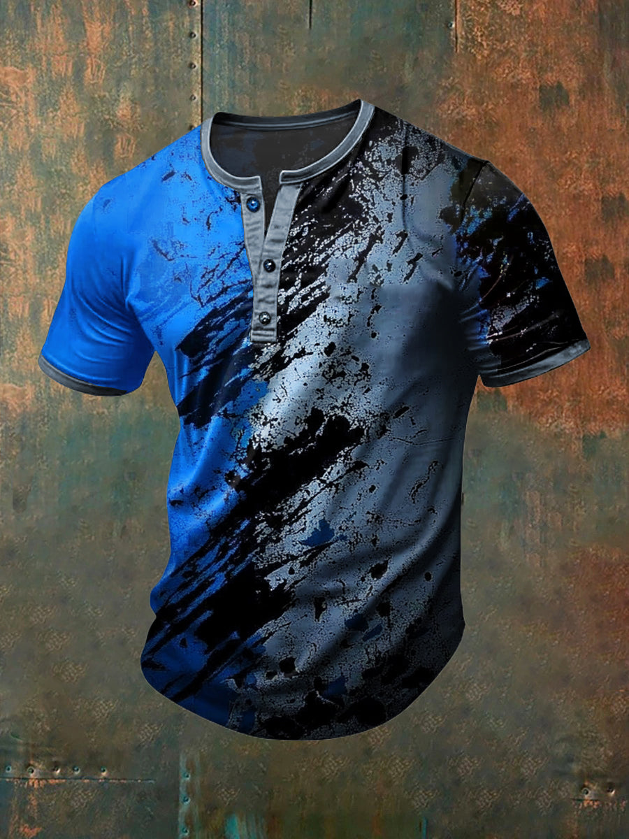 Herren Vintage Holiday Business Casual Polo Shirt