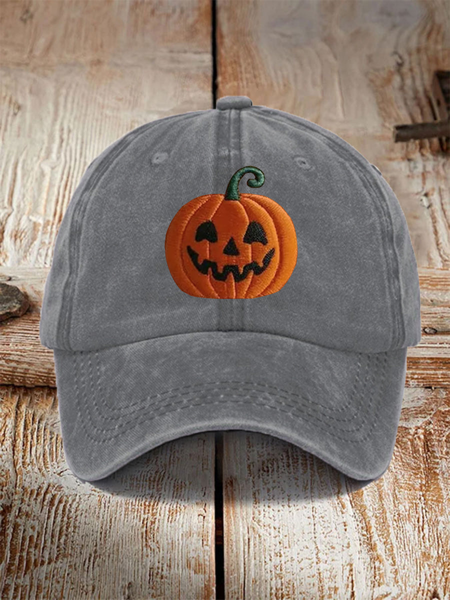 Unisex Halloween Herbstsaison Kürbis druck Hut