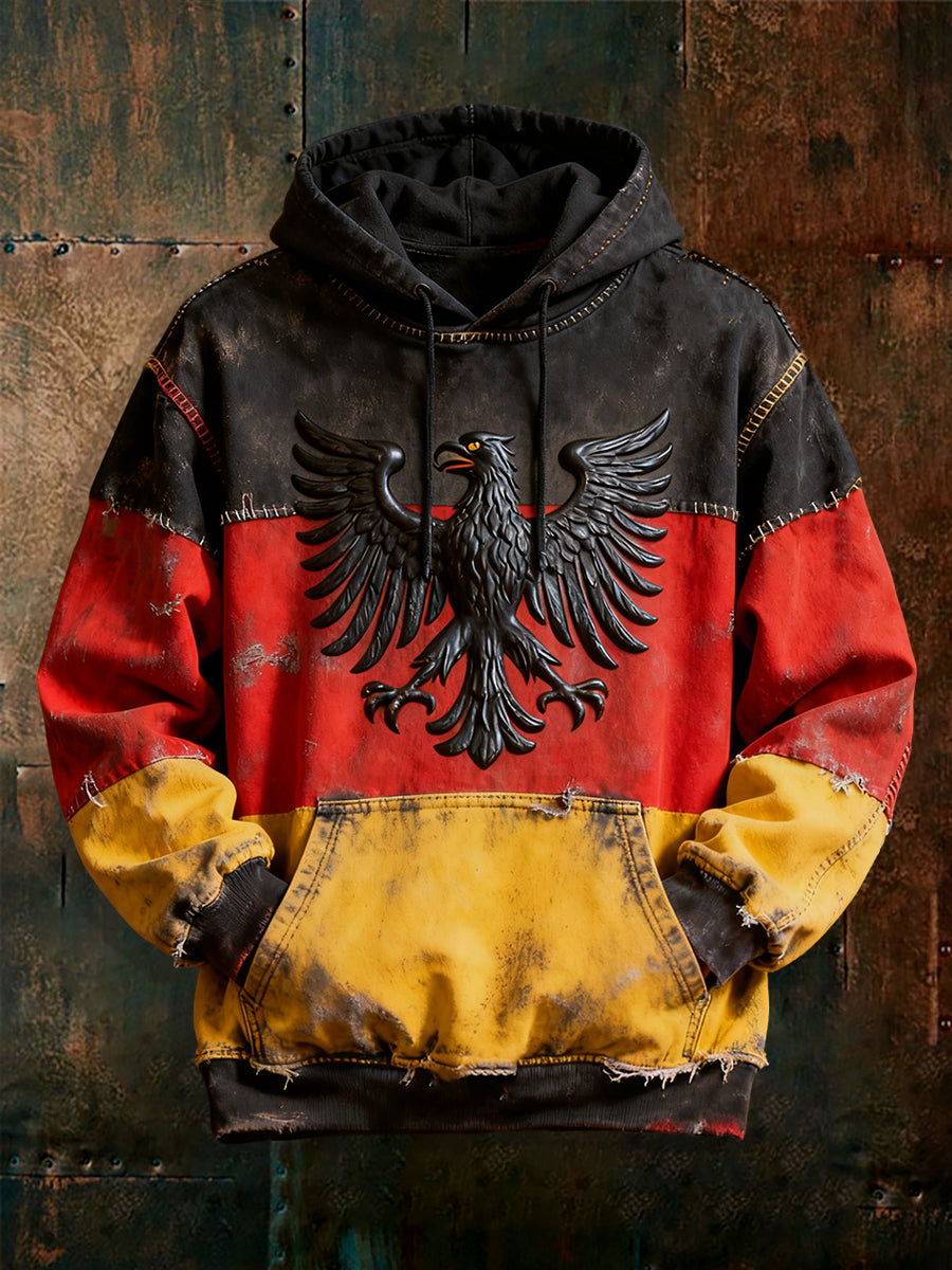 Männer Deutschland Design Hoodie