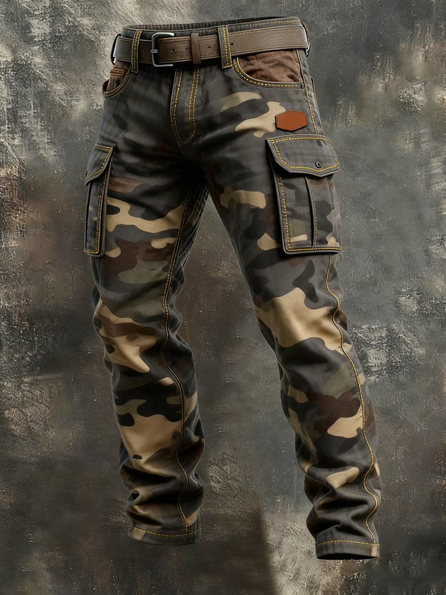 Herren Retro-Outdoor-Arbeits hosen