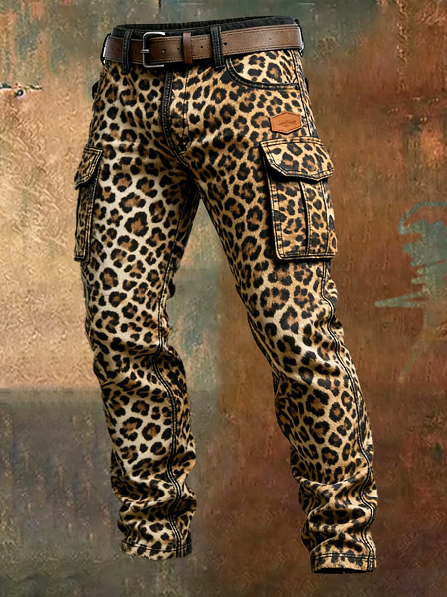 Herren Retro Business Style Freizeit hose