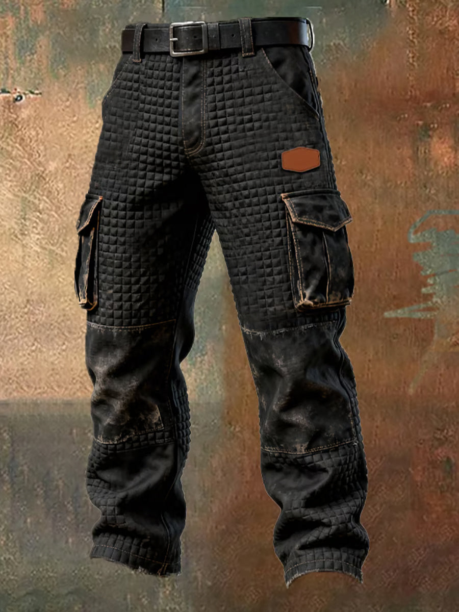 Herren Retro Business Style Freizeit hose