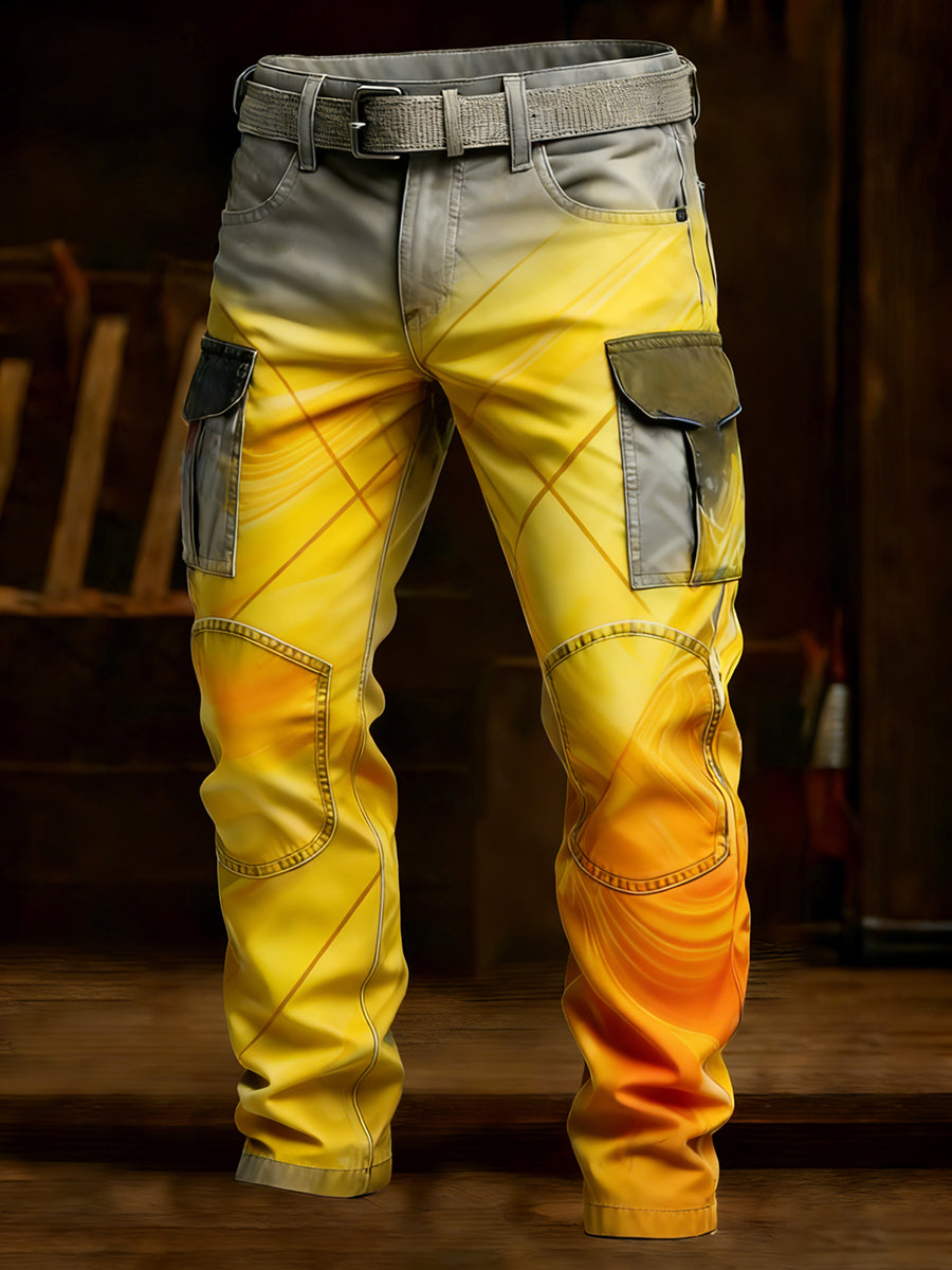 Herren Retro Business Style Freizeit hose