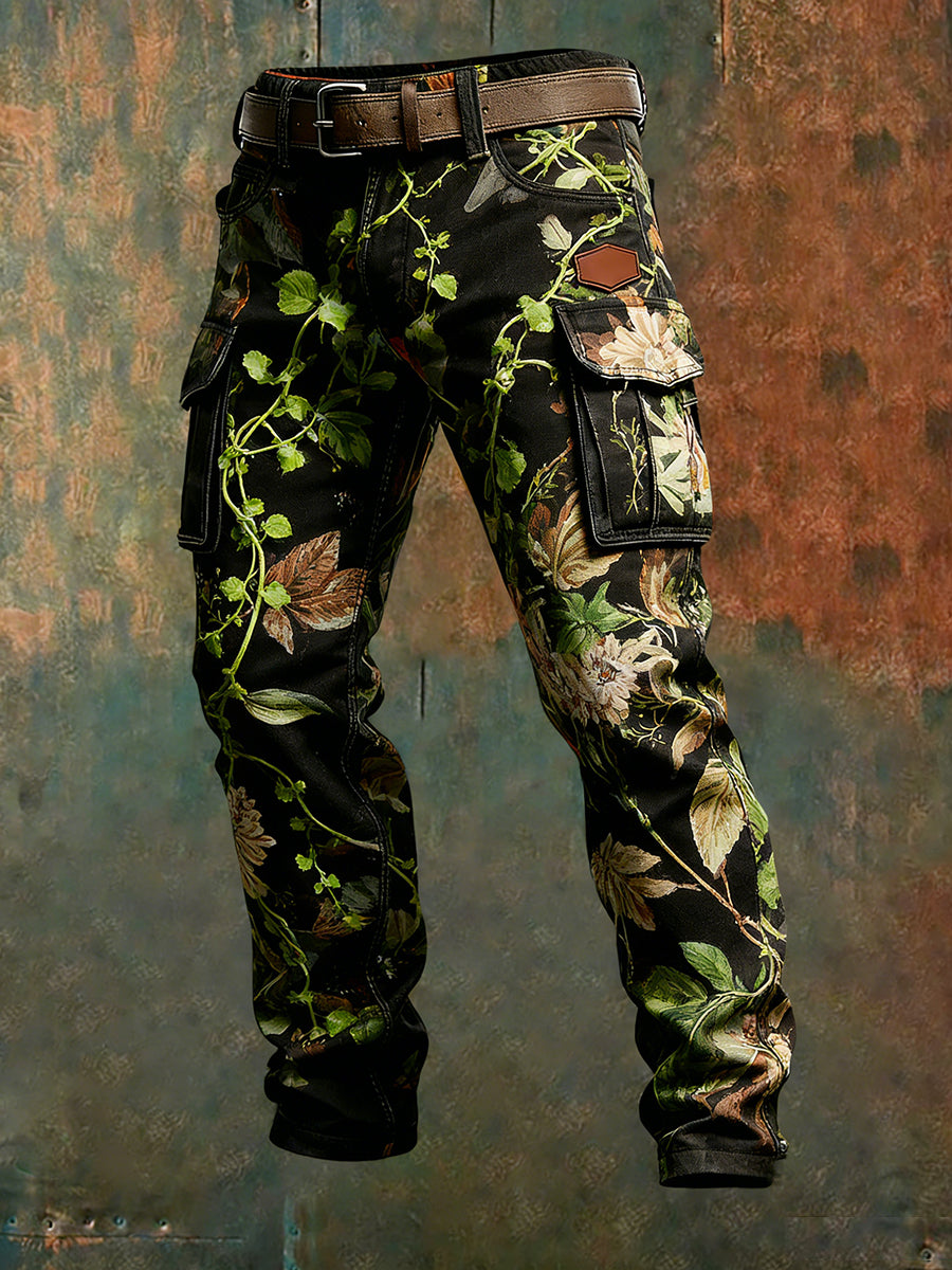 Herren Retro Business Style Freizeit hose