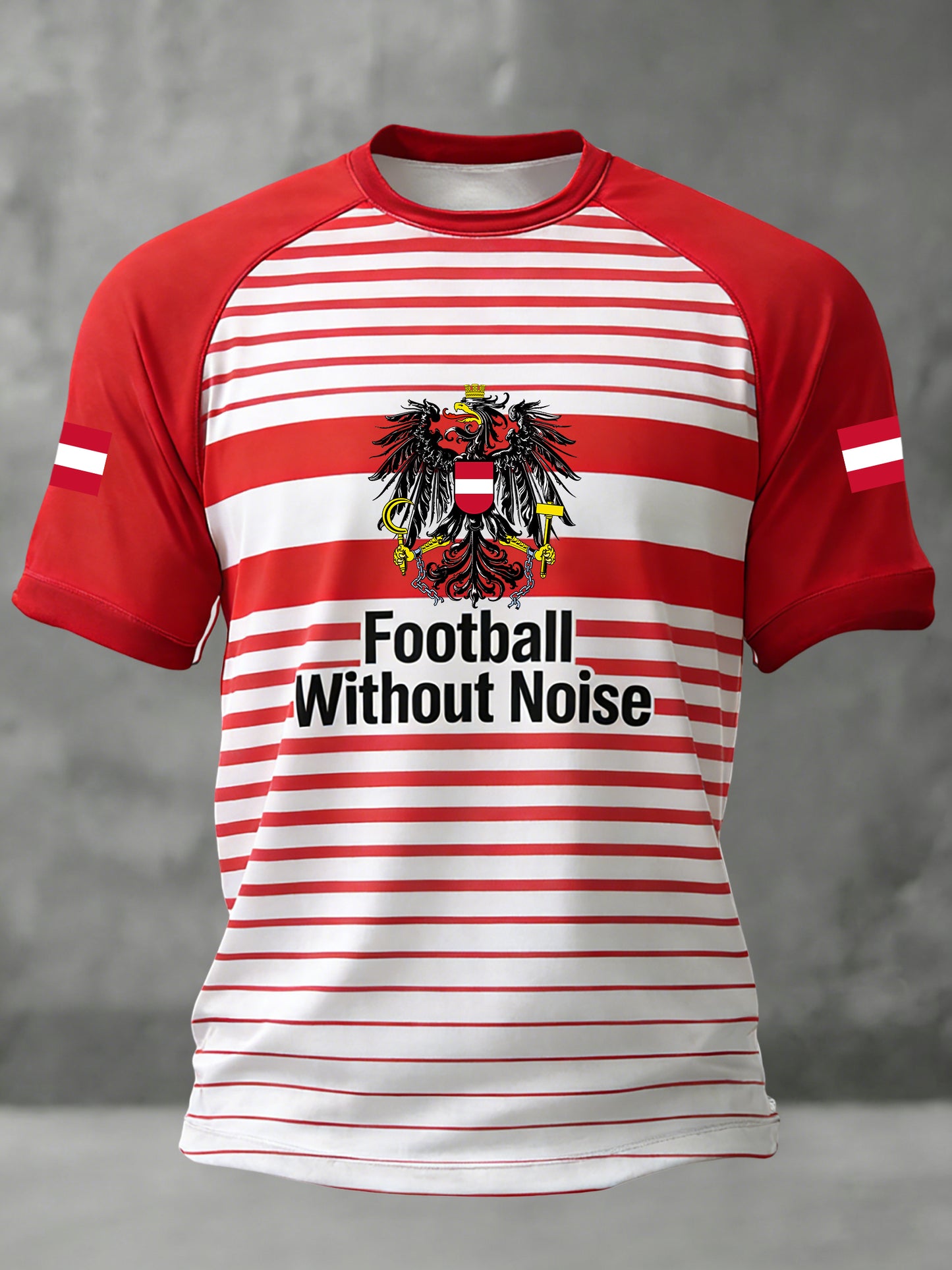 Österreich 2026 WM gestreiftes Freizeit trikot