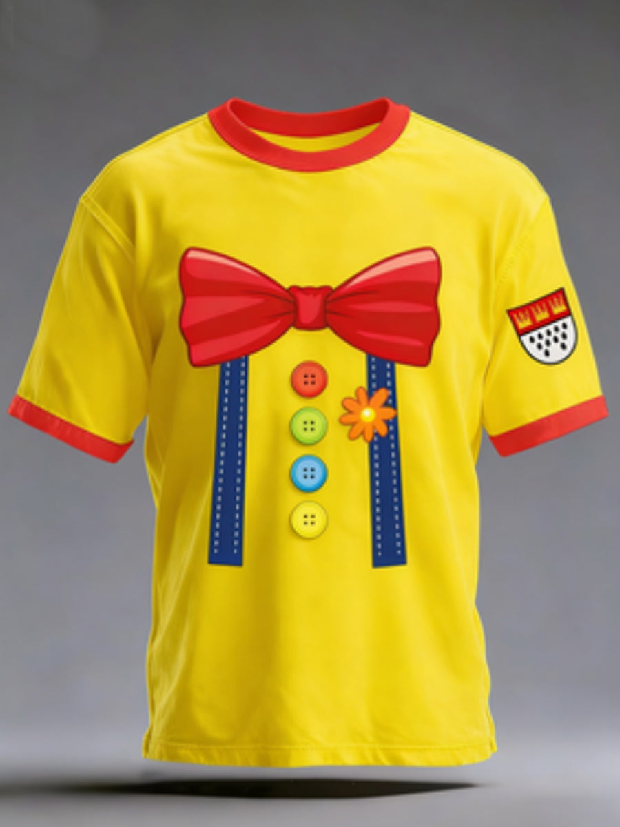 Herren-T-Shirt Kölner Karneval kurze Ärmel