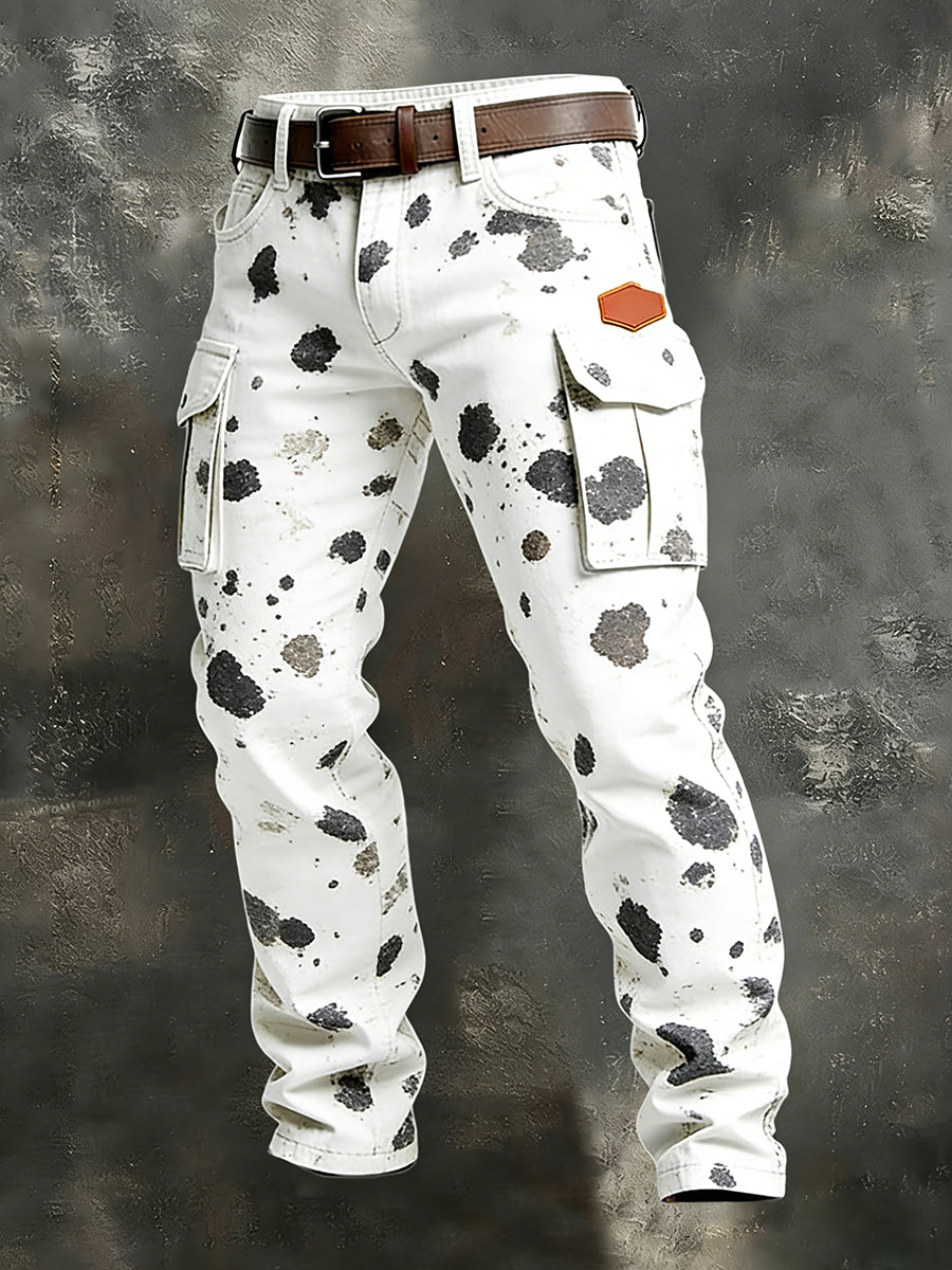 Herren Retro Business Style Freizeit hose