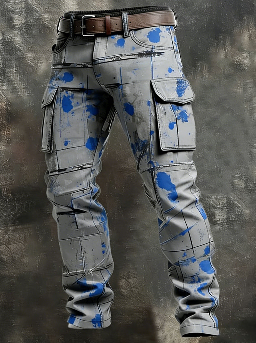 Herren Retro Business Style Freizeit hose