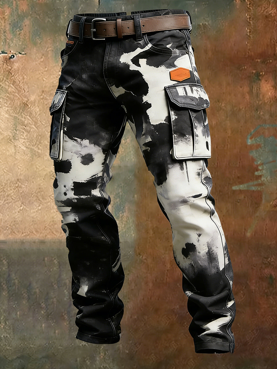Herren Retro Business Style Freizeit hose