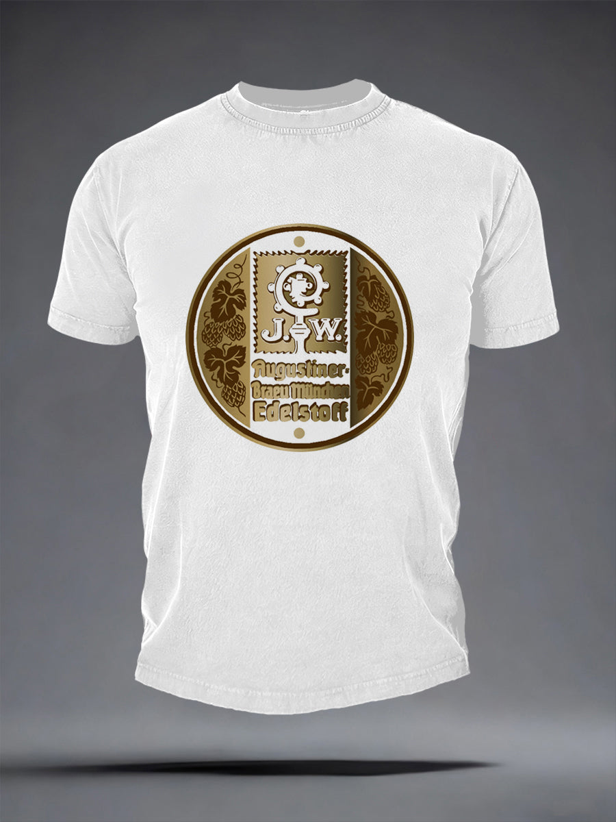 Herren Bier Liebhaber kurze Ärmel T-Shirt