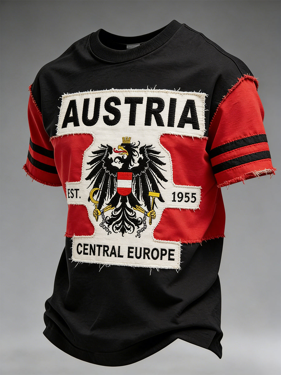 Herren-Print-T-Shirt