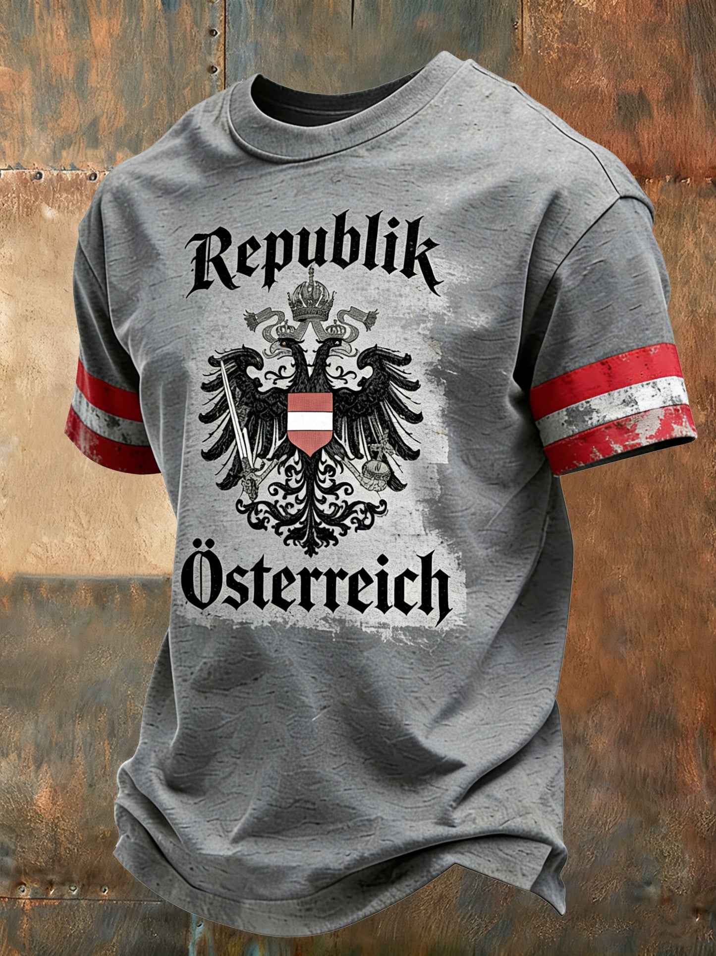 Herren-Print-T-Shirt