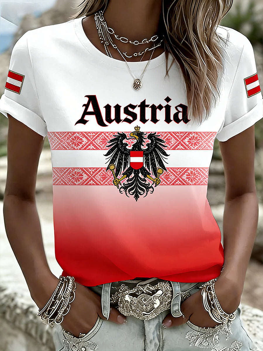 Damen-Druck-T-Shirt