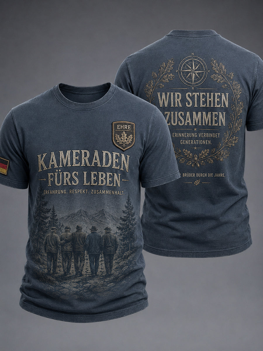 Herren-T-Shirt mit traditionellem deutschen Motiv