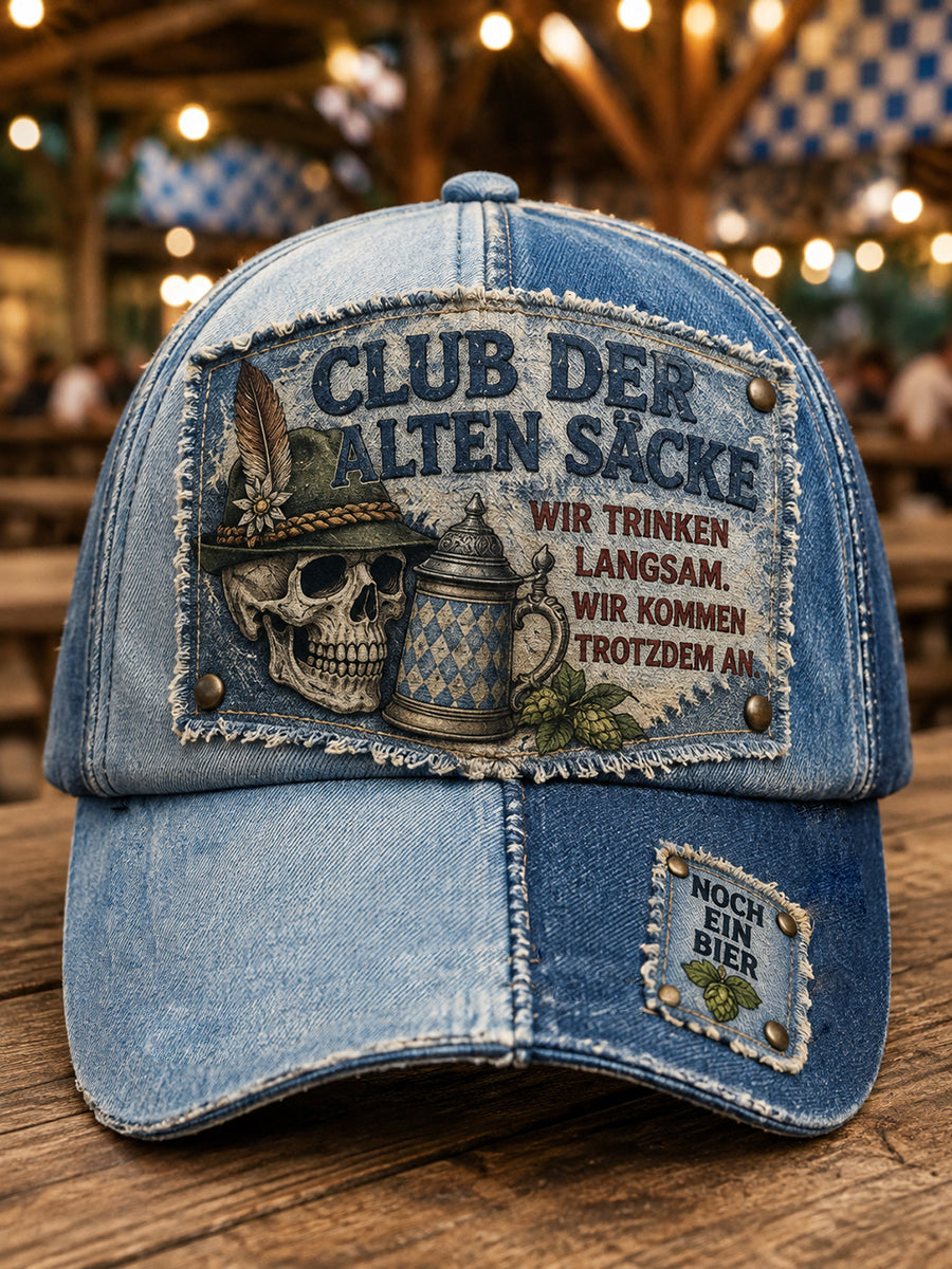 Unisex-Mütze mit witzigem Oktoberfest-Print