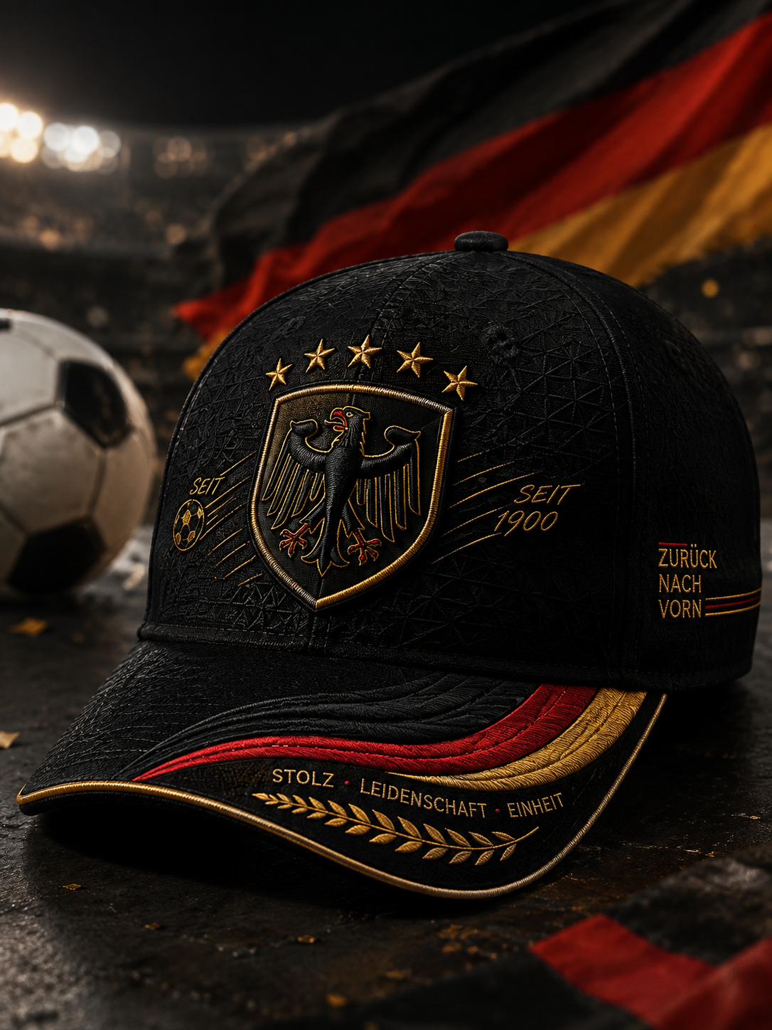 Deutscher Fußball Unisex-Hut