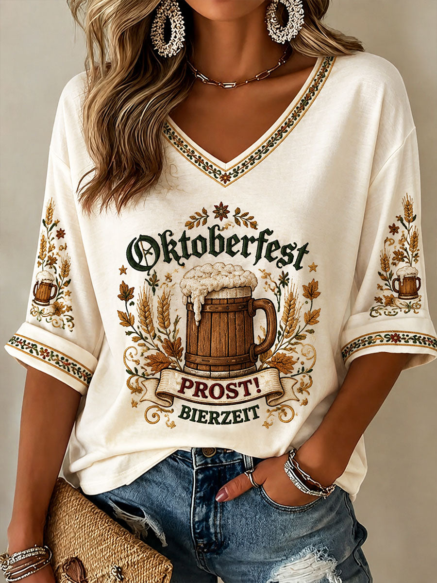 Women's Oktoberfest Casual T-Shirt