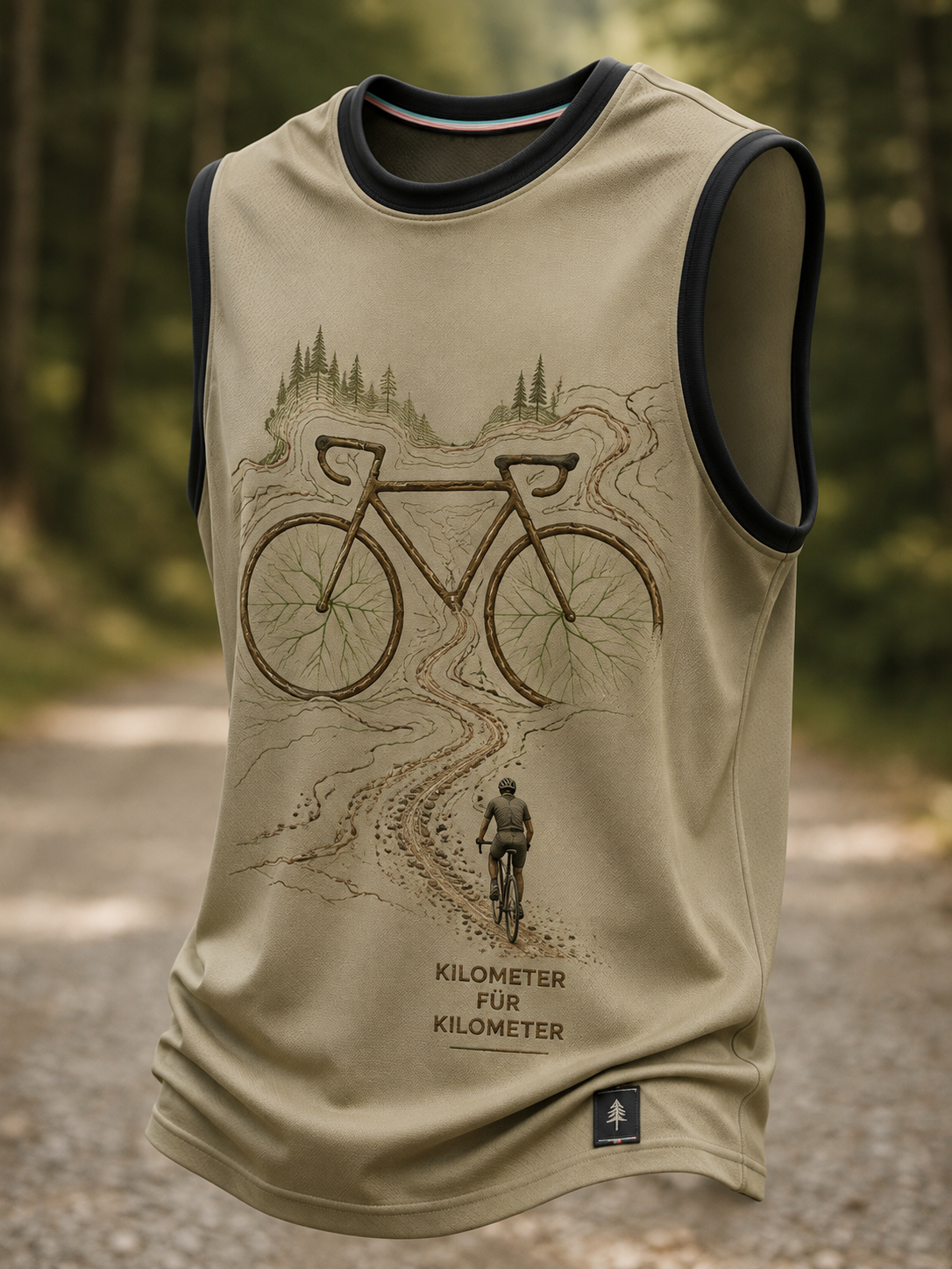 Herren-Radsport-Kultur-Schläger weste