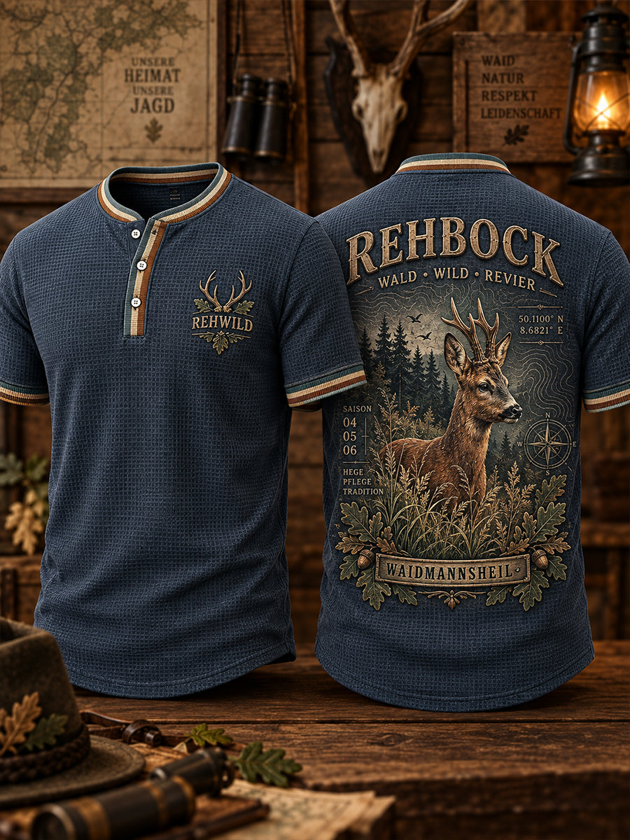 Herren-T-Shirt mit Kurzarm zur deutschen Jagdsaison