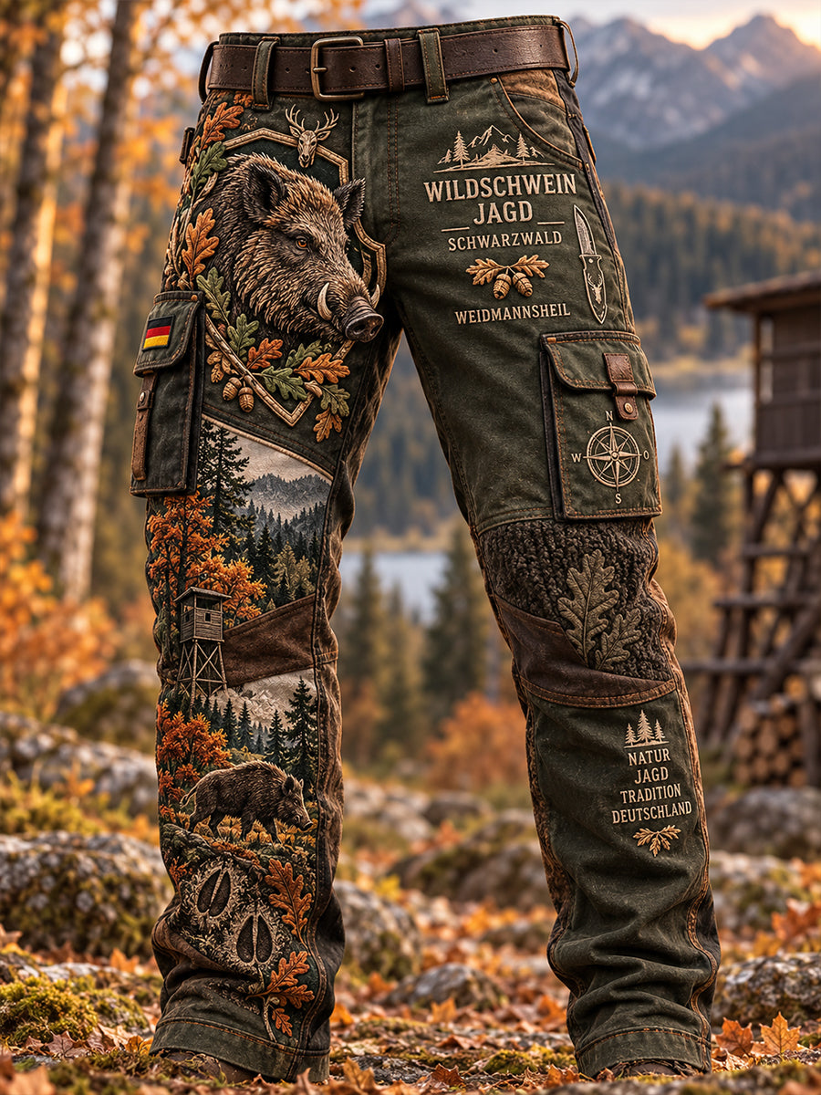 Herren-Freizeithose für die deutsche Jagdsaison, Arbeitsanzug