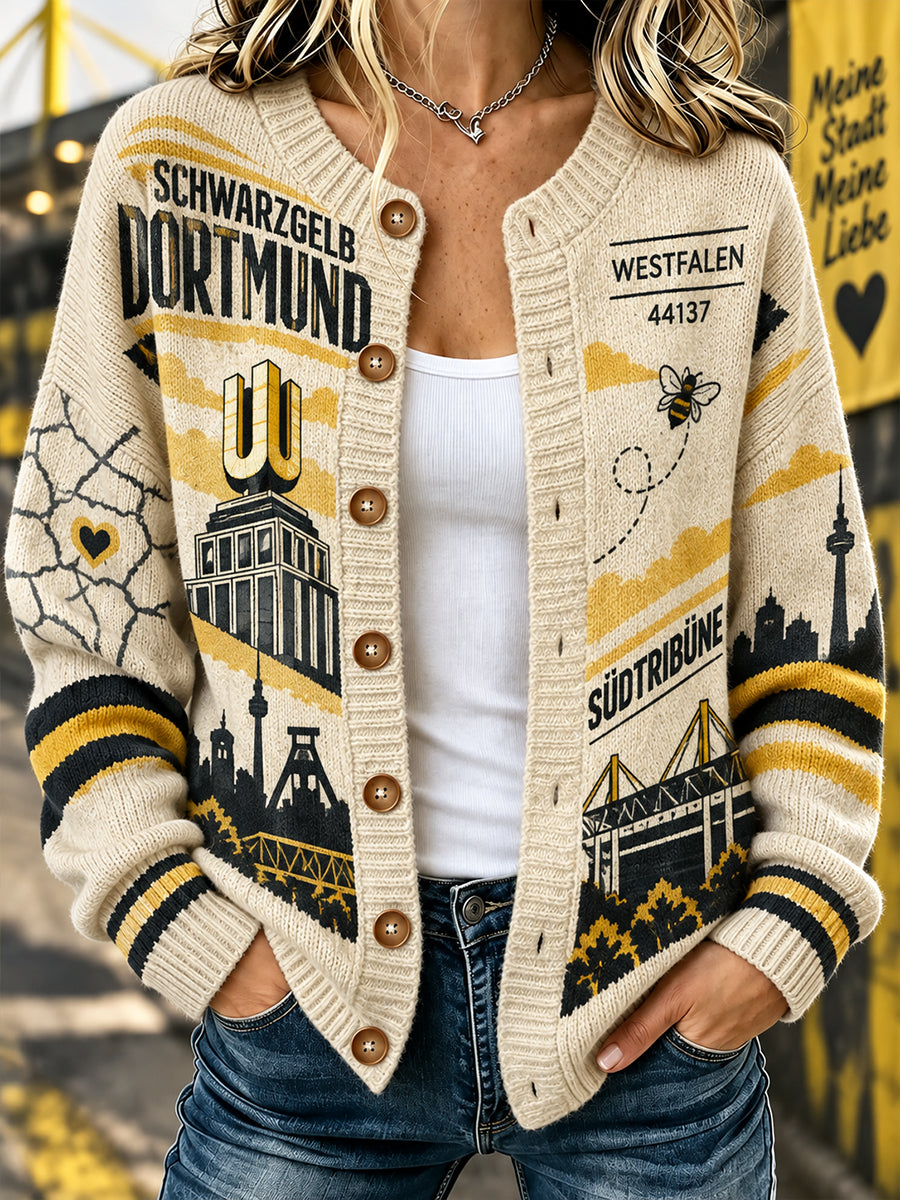 Strickjacke im Cardigan-Stil für Damen