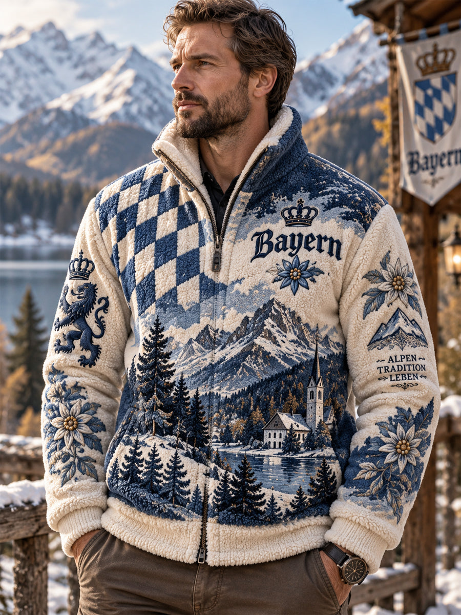 Herren-Bayern-Überzieher