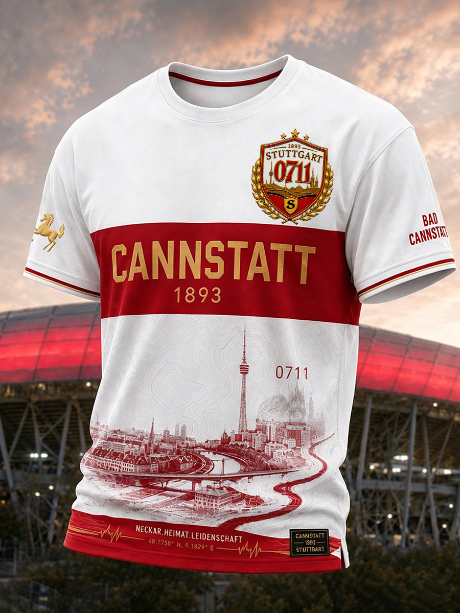 Herren T-Shirt mit kurzen Ärmeln