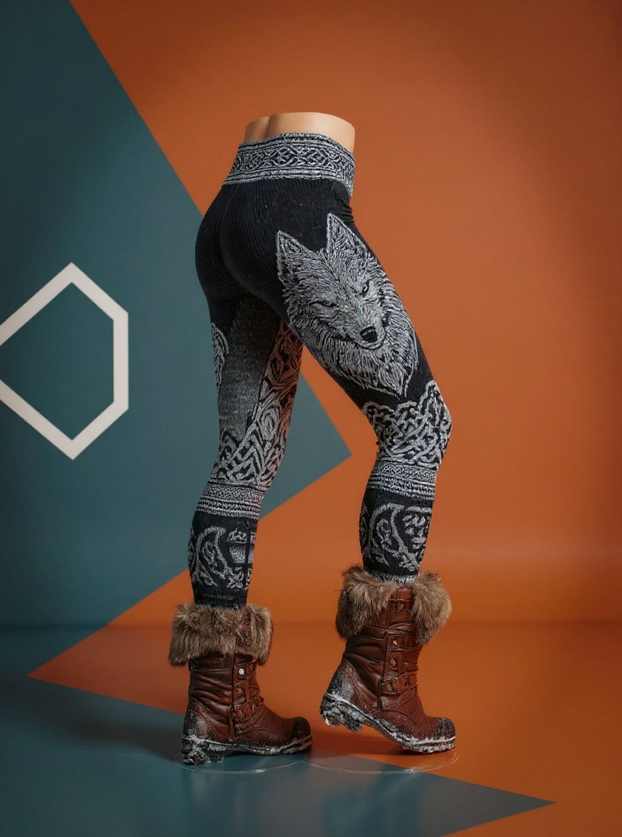 Damen-Wikinger-Leggings-Die größte Schildmaid