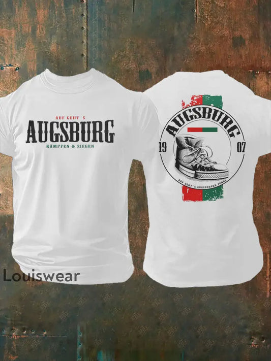 Augsburg-T-Shirt für Männer Weiß / S