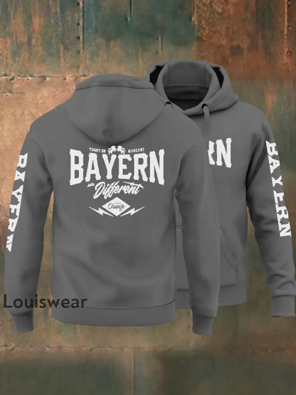 Bayern Hoodie für Herren Grau / S Sweatshirt