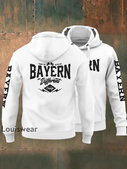 Bayern Hoodie für Herren Weiß / S Sweatshirt