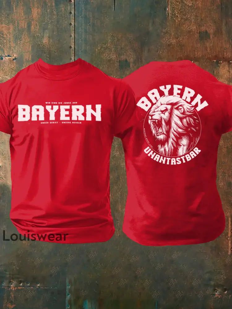 Bayern-T-Shirt für Herren Reines Rot / S