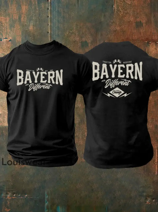 Bayern-T-Shirt für Herren Schwarz / S