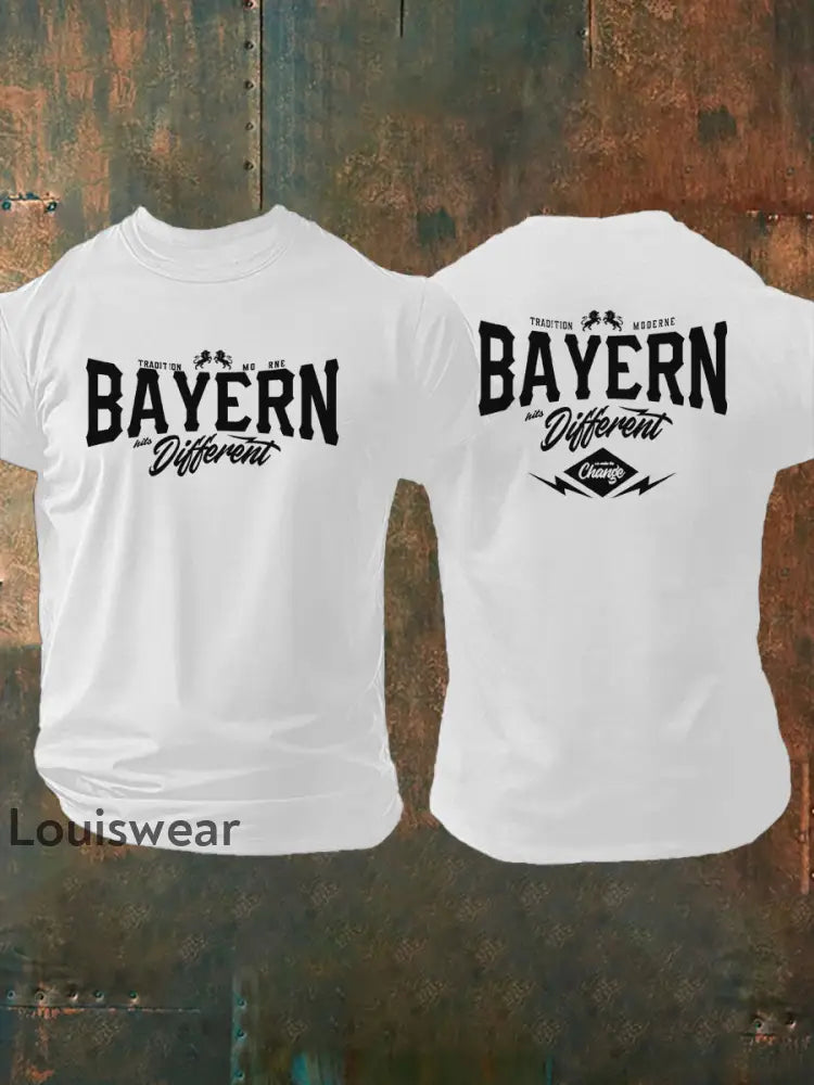 Bayern-T-Shirt für Herren Weiß / S