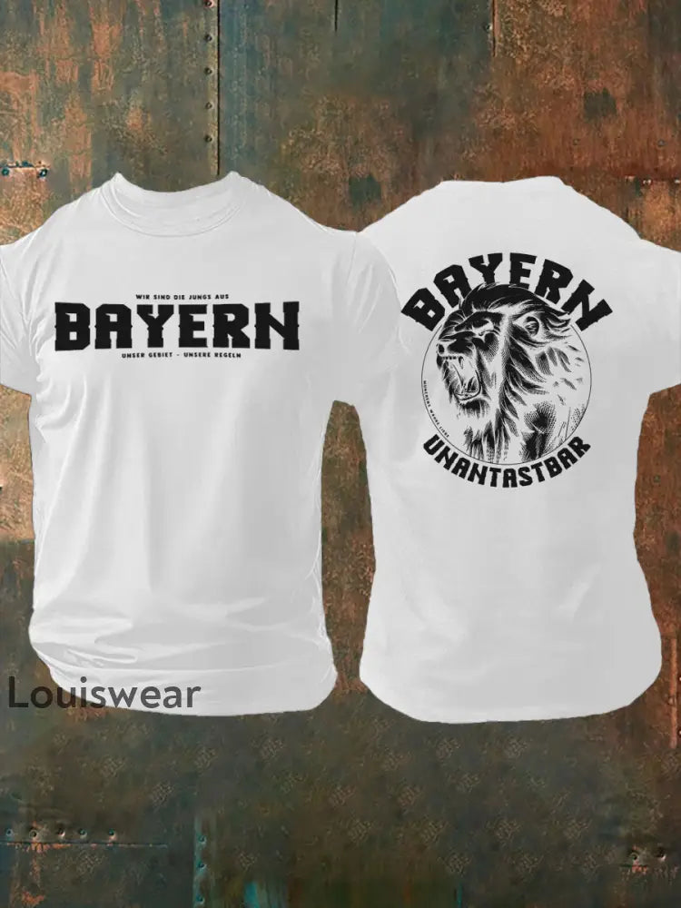 Bayern-T-Shirt für Herren Weiß / S