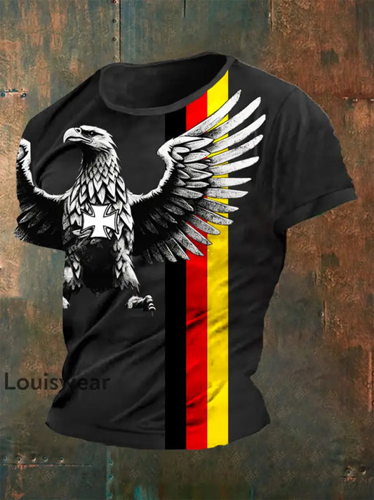 Deutschland T-Shirt für Männer Schwarz / S