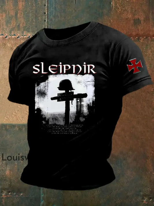 Herren Deutschland bedrucktes lässiges T-Shirt A / S