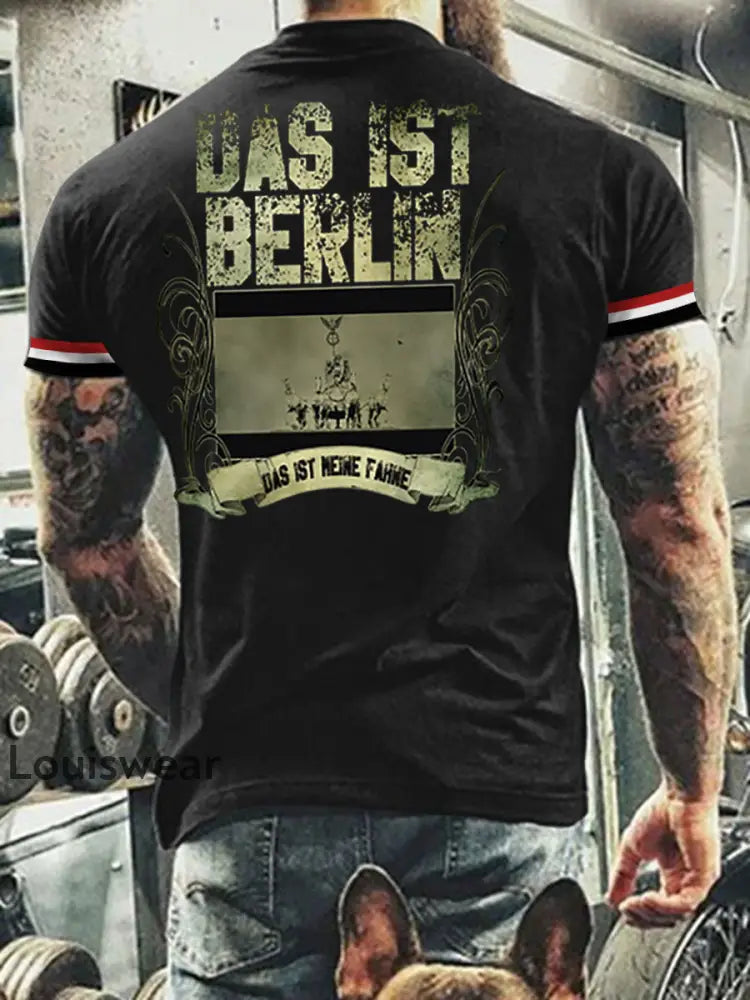 Herren T-Shirt Meine Fahne Berlin
