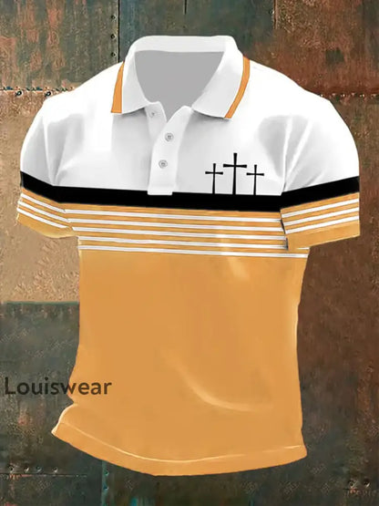 Kurzarm-Polos hirt für Männer Gelb / S