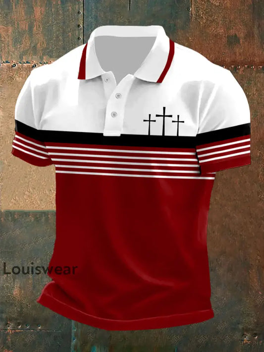 Kurzarm-Polos hirt für Männer Rot / S