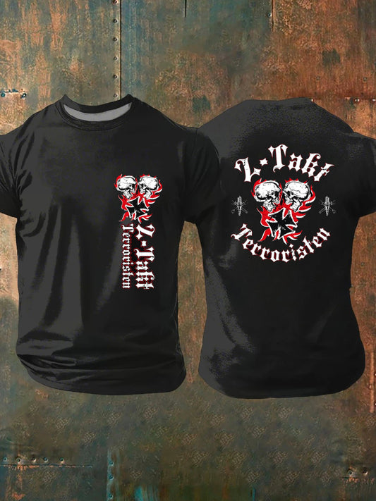 Deutsches Kunstdruck-T-Shirt für Männer