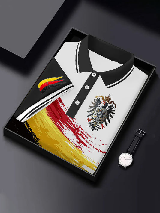 Männer Deutschland Business Style Kurzarm T-Shirt