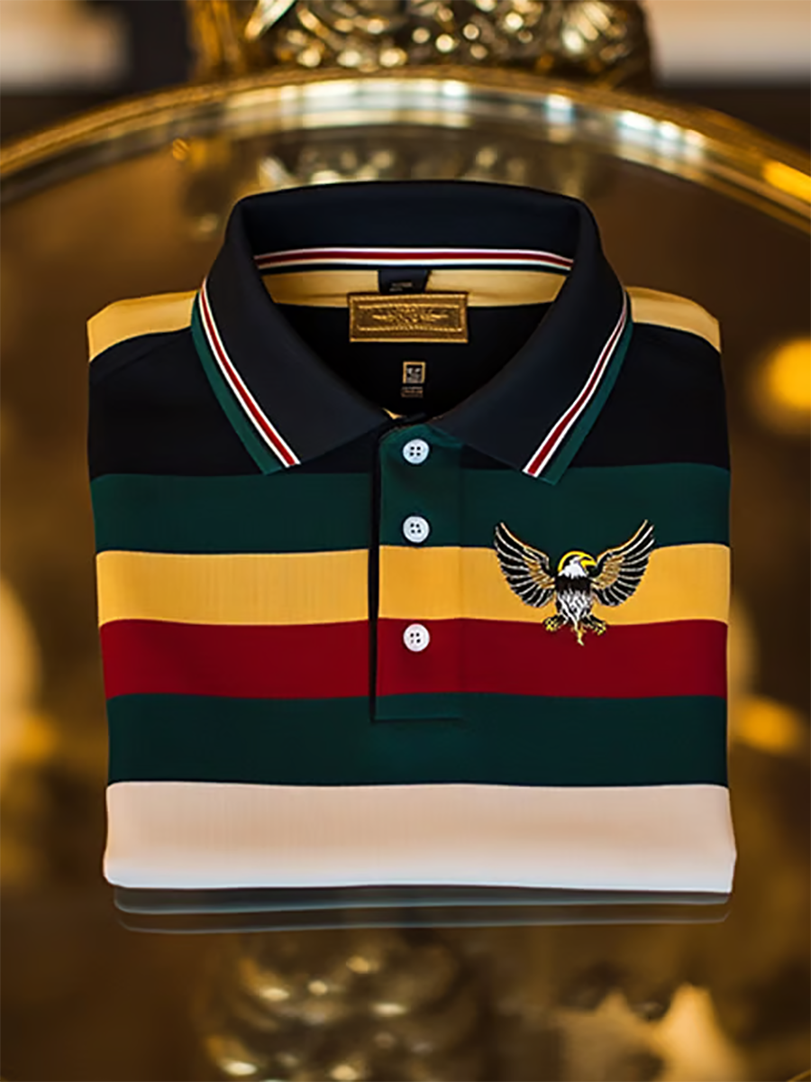 Herren Deutschland Business Lässiges Kurzarm-Shirt