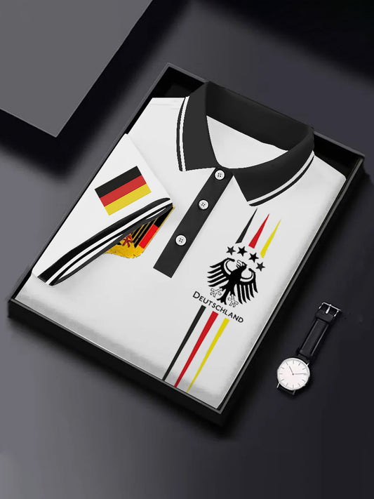 Männer Deutschland Business Style Kurzarm T-Shirt