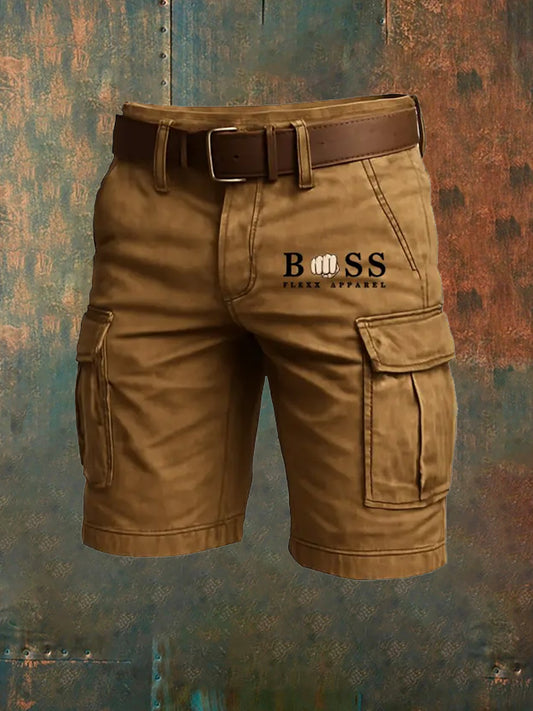 Freizeit-Shorts im Retro-Stil für Herren