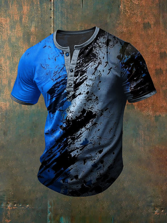 Herren Vintage Holiday Business Casual Polo Shirt